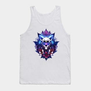 Cyberpunk Flowers Tank Top